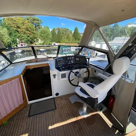 Luxusurlaub auf der Amavida Yacht / Scharmützelsee Bad Saarow Exterior foto