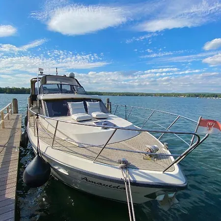 Luxusurlaub auf der Amavida Yacht / Scharmützelsee Bad Saarow Exterior foto